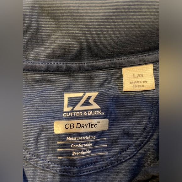 NWOT Ladies Size Large Cutter& Buck UK CB DryTec Polo Golf Shirt - Picture 4 of 15